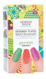 NAIL ART STAMPING KIT GEOMETRIC 1
